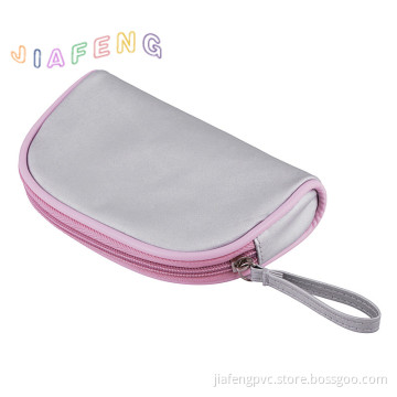 Silver Satin Ladies' Handbag